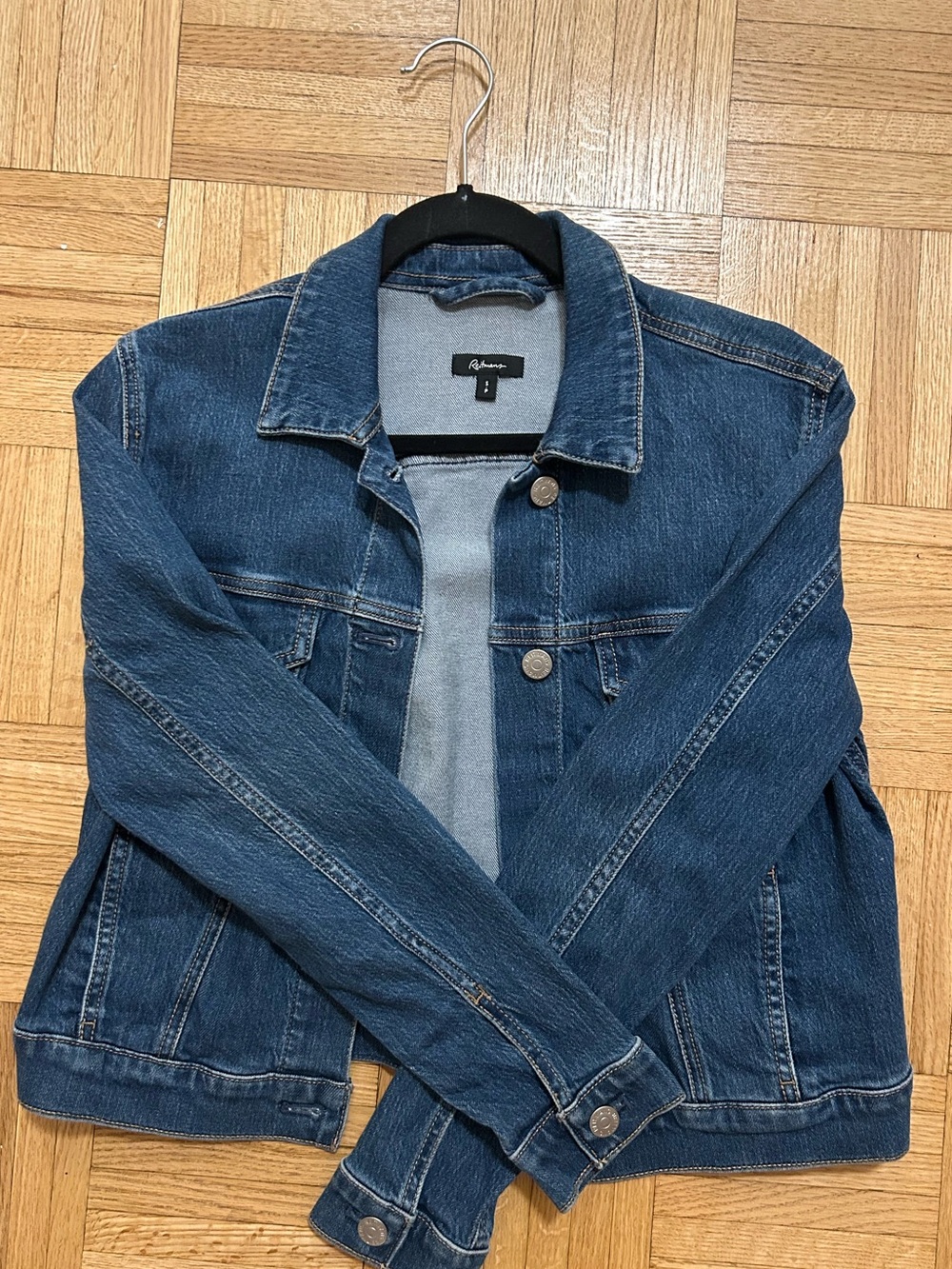 Reitmans Denim Jeans Jacket - Dark Blue